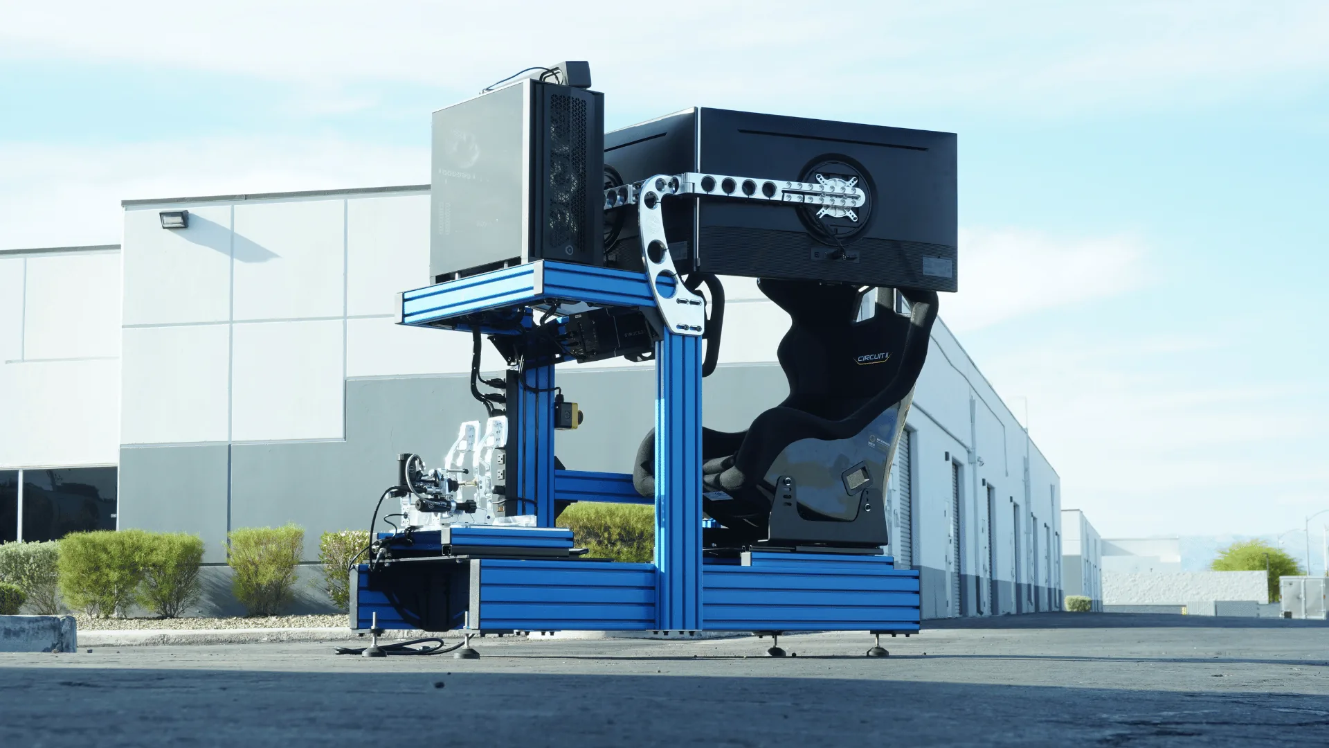 Blue Sim Coaches turnkey racing simulator